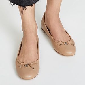Sam Edelman Felicia Leather Ballet Flat size 10